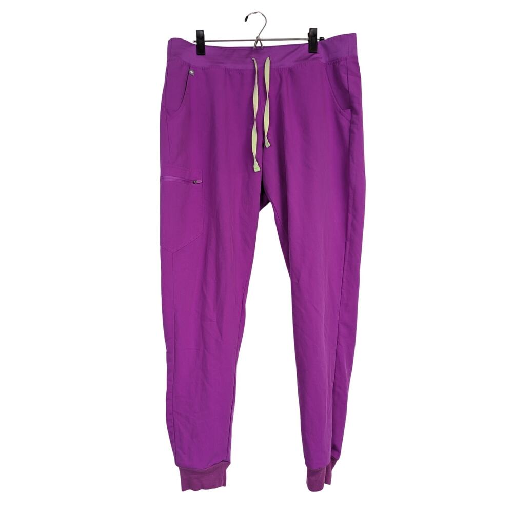 FIGS Technical Collection Zamora Scrub Pants Purple Pink Jogger Womens XL Tall